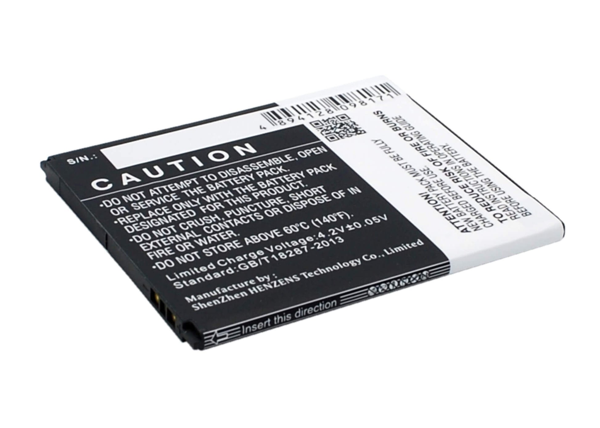 3.7V, 1900mAh, Li-ion Battery fits Prestigio, Multiphone 5044 Duo, Pap5044 Duo, 7.03Wh