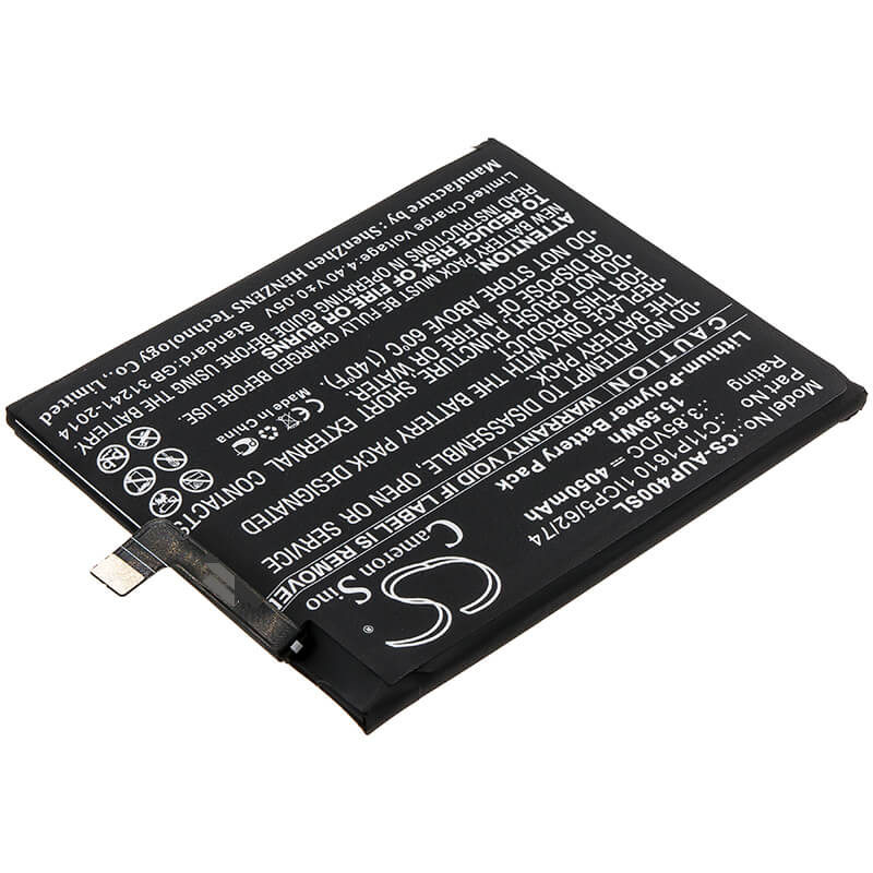 3.85V, 4050mAh, Li-Polymer Battery fits Asus, Zb500tl, Zenfone Pegasus 4a, 15.5925Wh