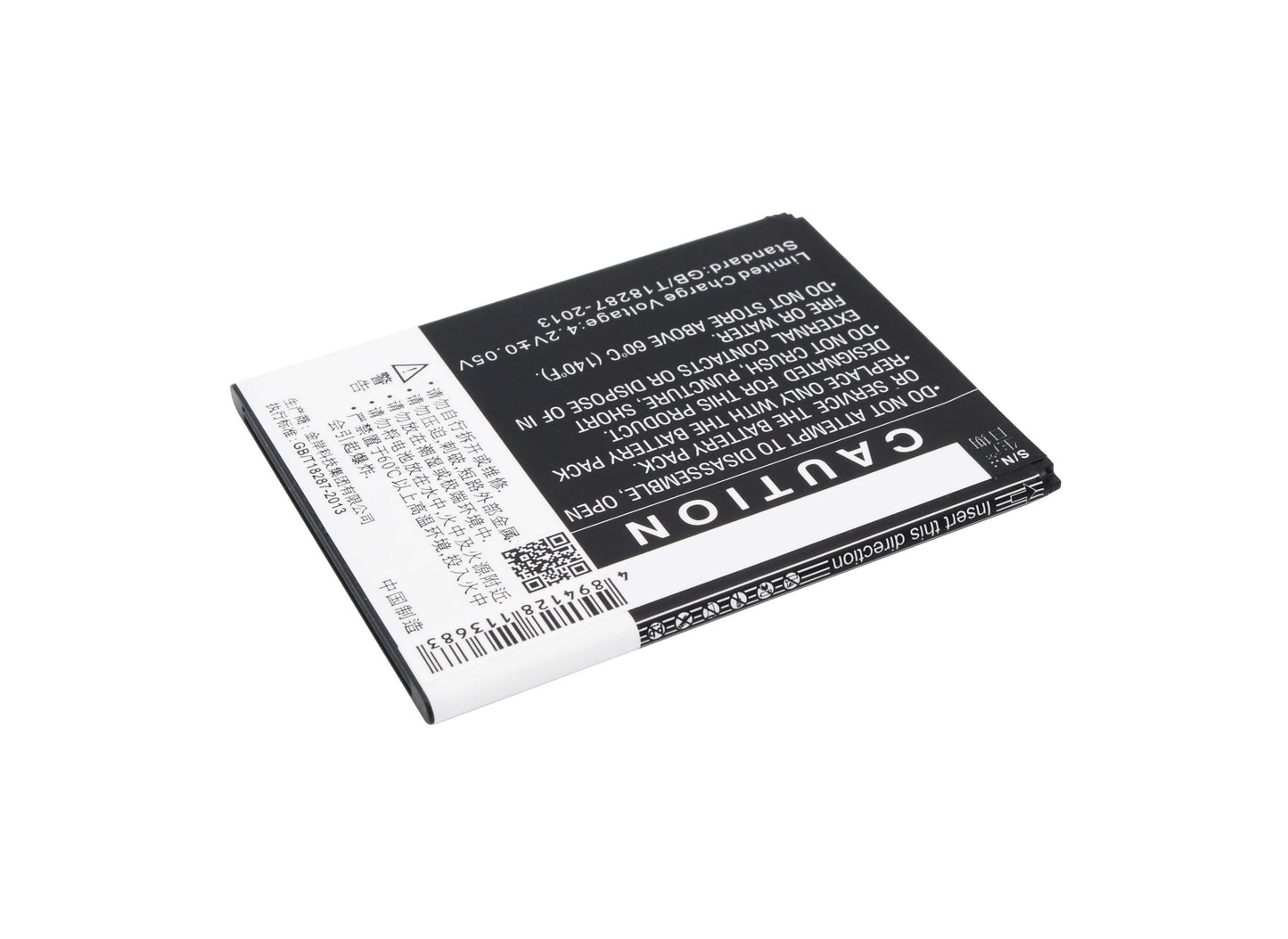 3.7V, 1900mAh, Li-ion Battery fits Yusun, La2-e, La2-l, 7.03Wh