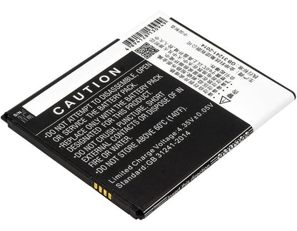 3.8V, 2200mAh, Li-ion Battery fits Zte, Blade A465, Blade A475, 8.36Wh