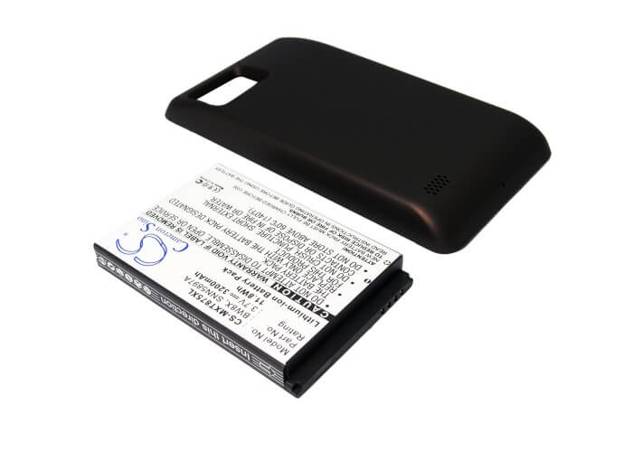 3.7V, 3200mAh, Li-ion Battery fits Motorola, Atrix 2, Droid Bionic, 11.84Wh