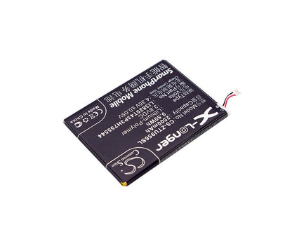 3.8V, 2500mAh, Li-Polymer Battery fits Zte, U956, 9.5Wh