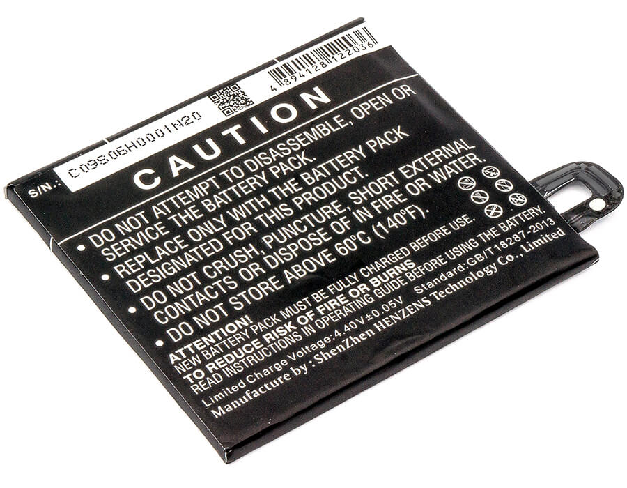3.85V, 3400mAh, Li-Polymer Battery fits Google, G-2pw2100, G-2pw2100-021-b, 13.09Wh