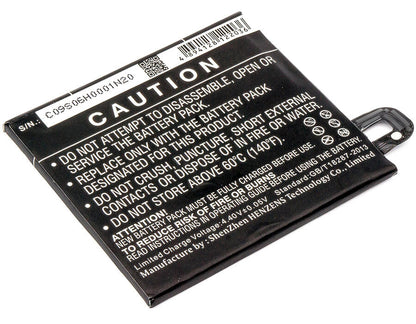 3.85V, 3400mAh, Li-Polymer Battery fits Google, G-2pw2100, G-2pw2100-021-b, 13.09Wh