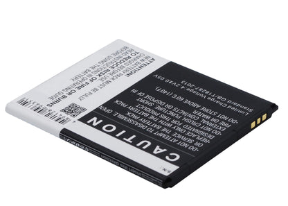 3.7V, 2000mAh, Li-ion Battery fits Prestigio, Multiphone 5501 Duo, Pap5501, 7.4Wh