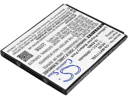3.8V, 2850mAh, Li-Polymer Battery fits Motorola, Moto C Plus, Moto C Plus Dual Sim, 10.83Wh