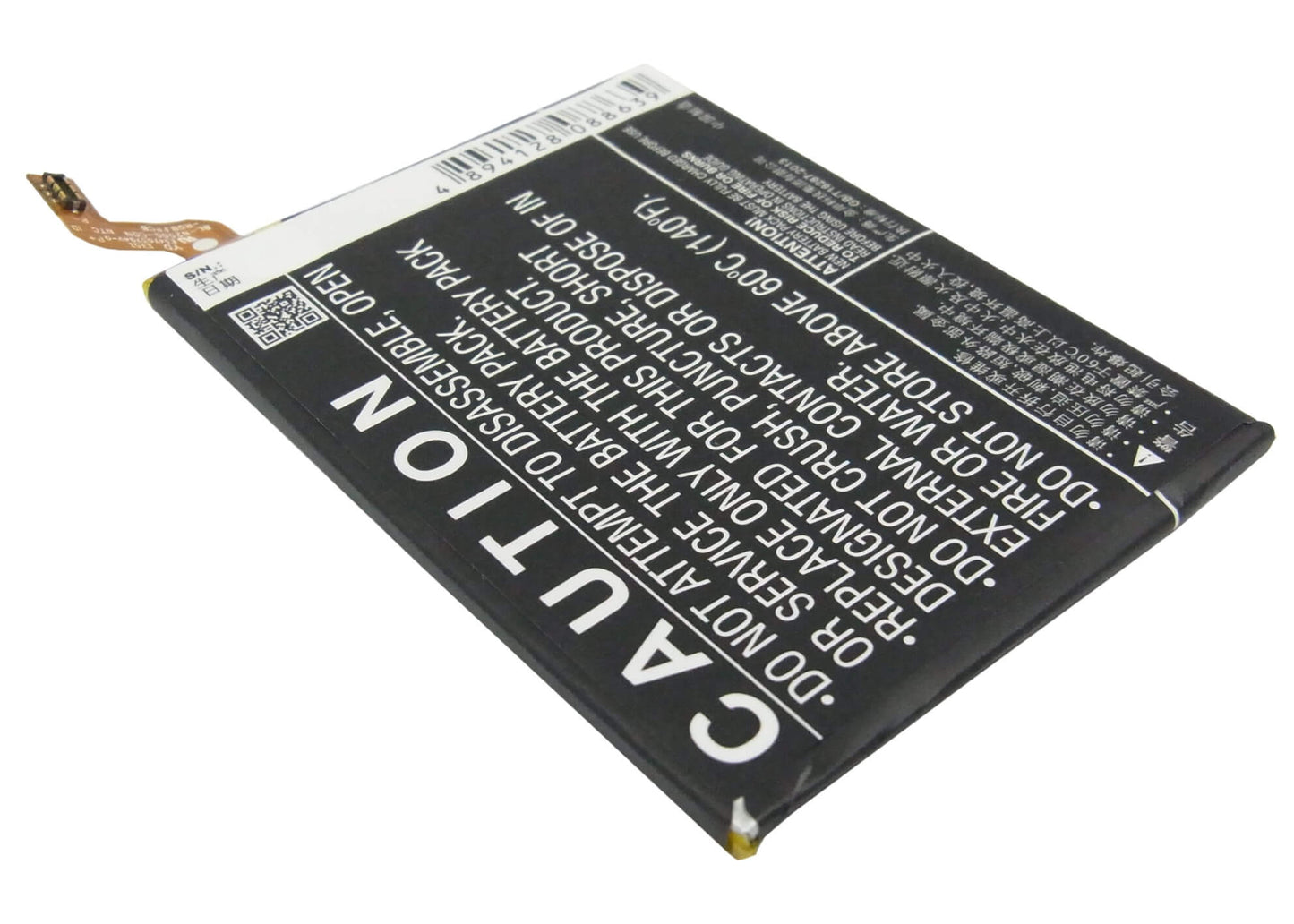 3.8V, 2500mAh, Li-Polymer Battery fits Blu, L259l, L260l, 9.5Wh
