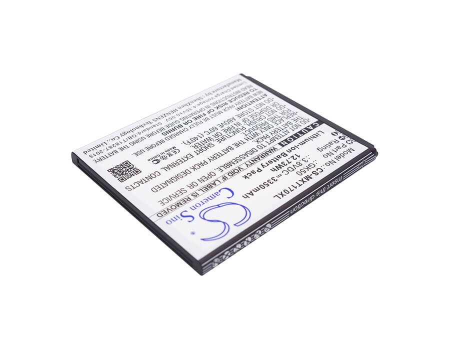 3.8V, 3350mAh, Li-ion Battery fits Motorola, Moto E Power, Moto E3 Power, 12.73Wh