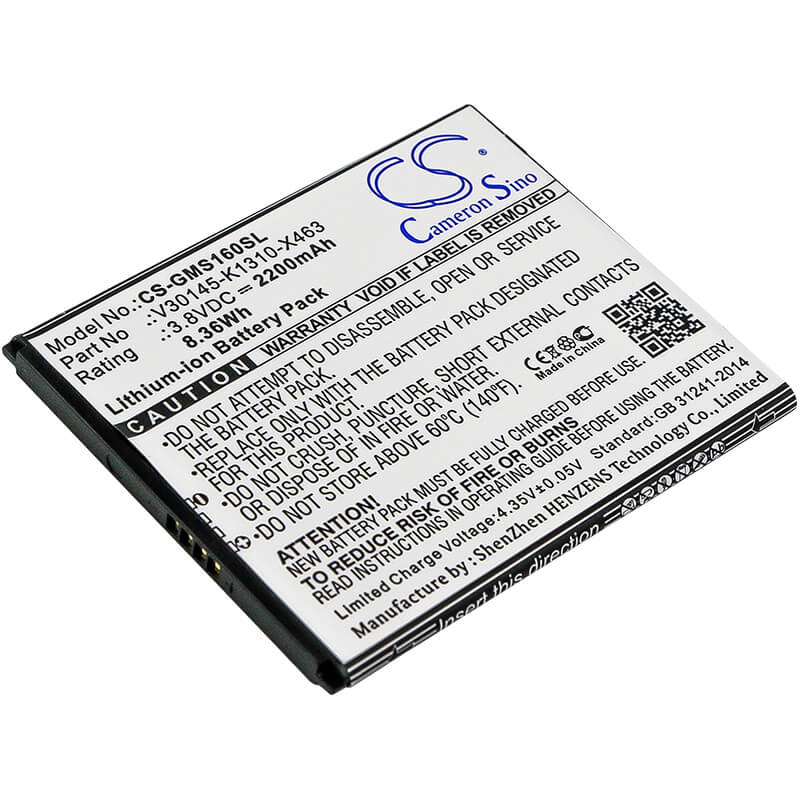 3.8V, 2200mAh, Li-ion Battery fits Gigaset, Gs160, Gs170, 8.36Wh