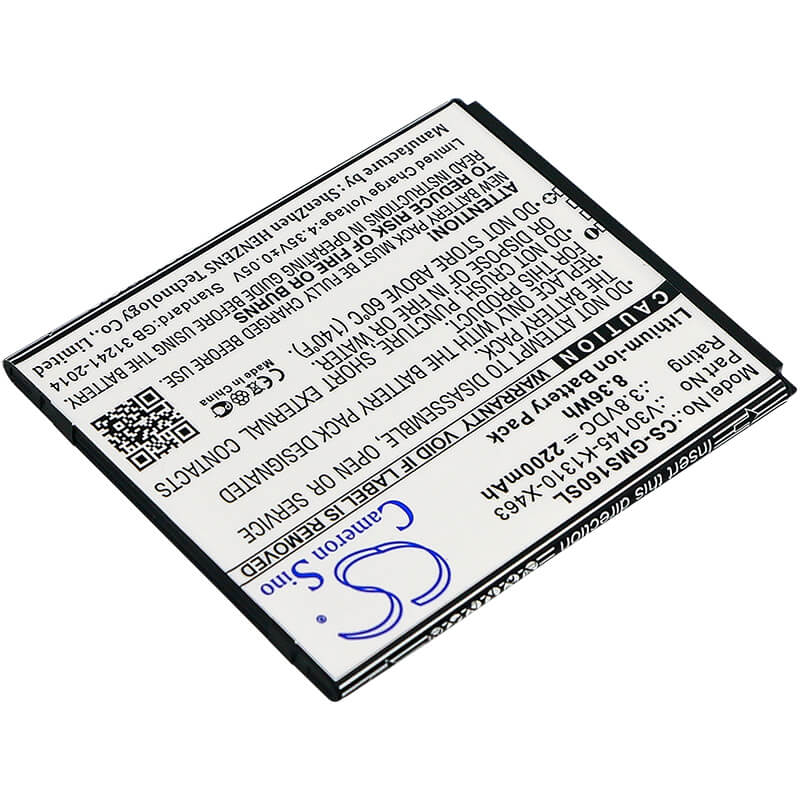 3.8V, 2200mAh, Li-ion Battery fits Gigaset, Gs160, Gs170, 8.36Wh