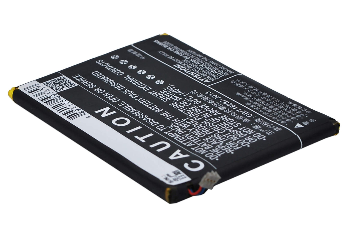 3.8V, 3000mAh, Li-Polymer Battery fits Zte, Nubia Z7, Nubia Z7 Dual Sim, 11.4Wh