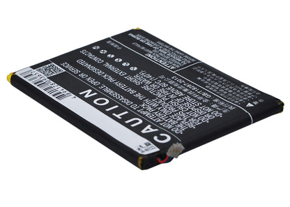 3.8V, 3000mAh, Li-Polymer Battery fits Zte, Nubia Z7, Nubia Z7 Dual Sim, 11.4Wh
