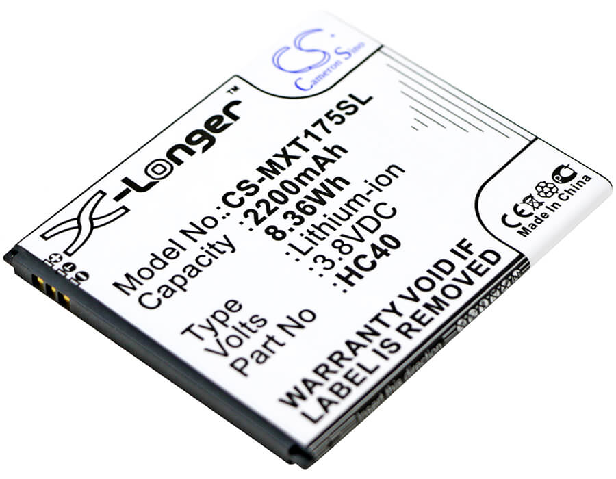 3.8V, 2200mAh, Li-ion Battery fits Motorola, M2998, M2c63, 8.36Wh