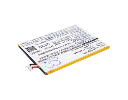 3.8V, 1800mAh, Li-Polymer Battery fits Fly, Iq4511 Octa, Tornado One, 6.84Wh