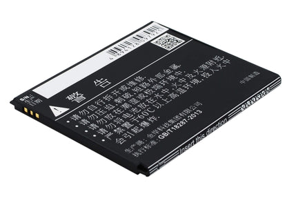 3.7V, 1900mAh, Li-ion Battery fits Lenovo, A6000, A6000 Dual Sim, 7.03Wh