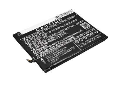 3.8V, 2900mAh, Li-Polymer Battery fits Tcl, 3s, M3g, 11.02Wh