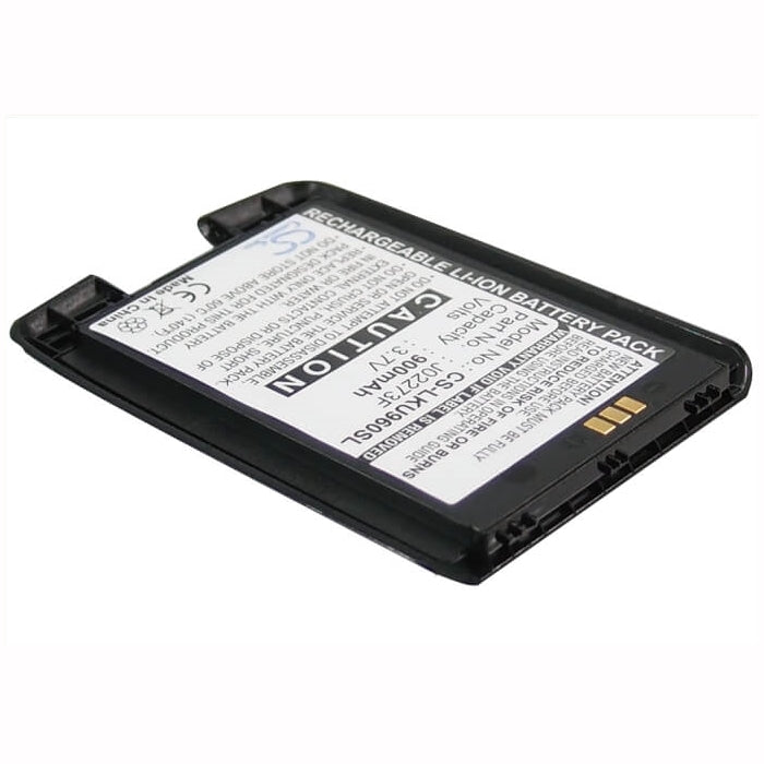 3.7V, 850mAh, Li-ion Battery fits Lg, Ku960, 3.145Wh