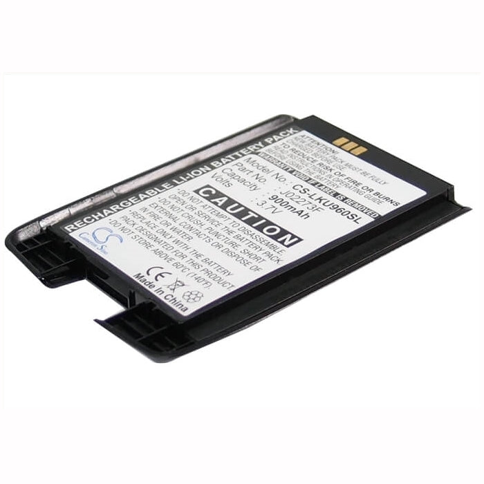 3.7V, 850mAh, Li-ion Battery fits Lg, Ku960, 3.145Wh