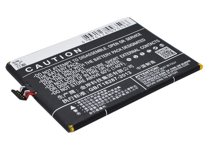 3.8V, 2150mAh, Li-Polymer Battery fits Tcl, S830u, S838m, 8.17Wh