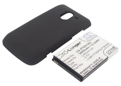 3.7V, 3600mAh, Li-ion Battery fits Zte, Avid 4g, N9120, 13.32Wh
