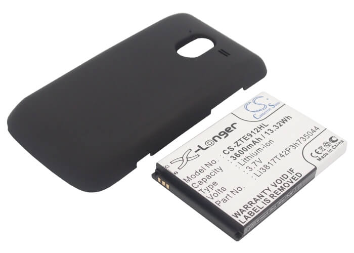 3.7V, 3600mAh, Li-ion Battery fits Metropcs, Avid, Avid 4g, 13.32Wh
