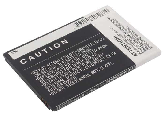 3.7V, 1800mAh, Li-ion Battery fits Metropcs, Avid, Avid 4g, 6.66Wh