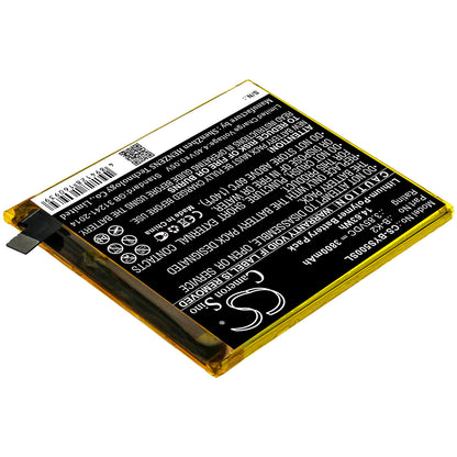 3.85V, 3800mAh, Li-Polymer Battery fits Vivo, S5, S5 Dual Sim, 14.63Wh