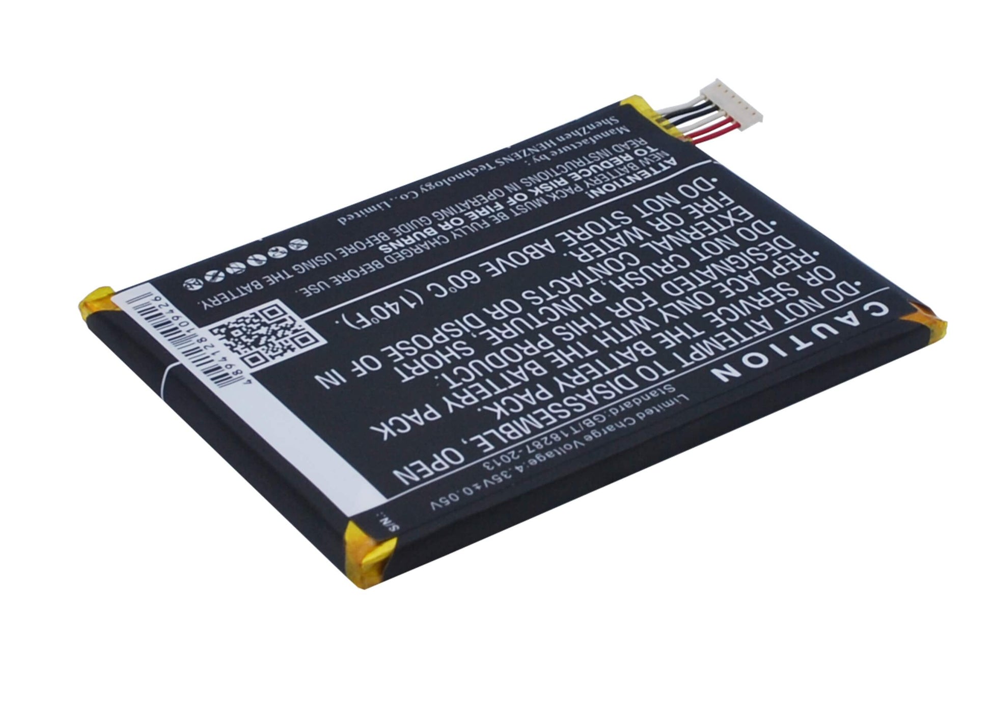 3.8V, 2500mAh, Li-Polymer Battery fits Alcatel, One Touch Pop 2 5.0, Ot-7043, 9.5Wh