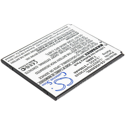 3.8V, 2100mAh, Li-ion Battery fits Zte, N9137, Nz9137, 7.98Wh