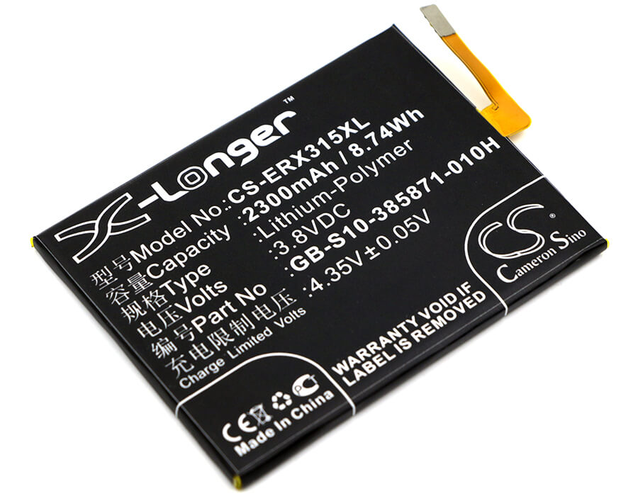 3.8V, 2300mAh, Li-Polymer Battery fits Sony, F3111, F3112, 8.74Wh