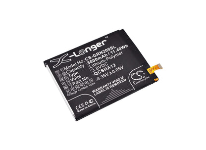 3.8V, 3000mAh, Li-Polymer Battery fits Green Orange, Jl610, N2, 11.4Wh