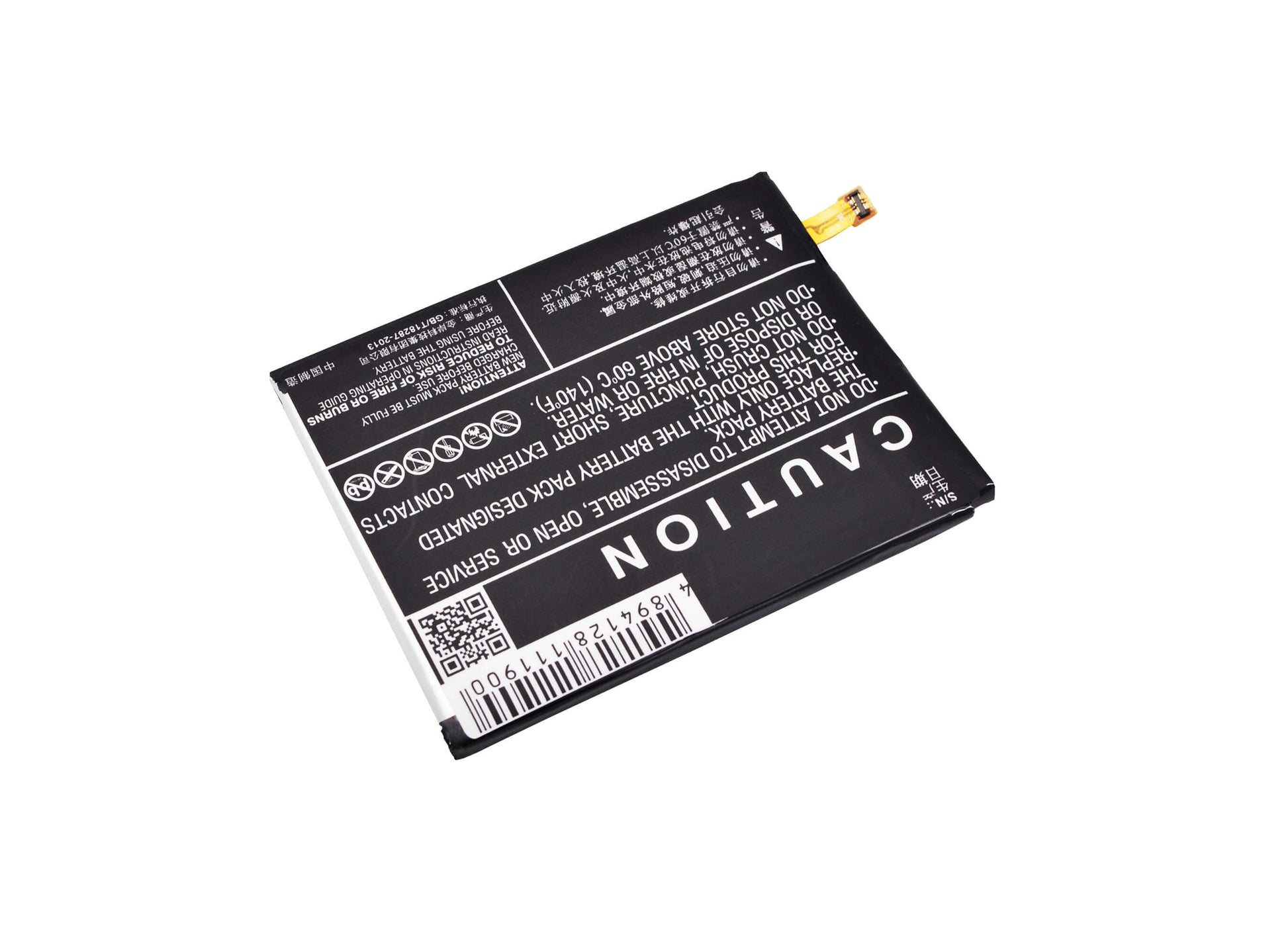 3.8V, 3000mAh, Li-Polymer Battery fits Green Orange, Jl610, N2, 11.4Wh