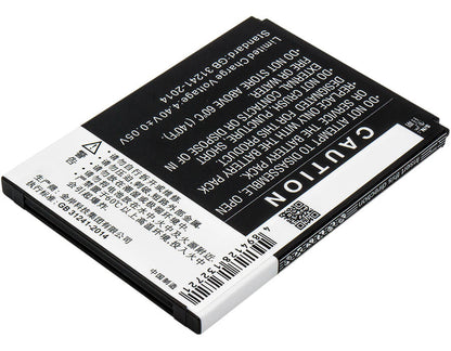 3.85V, 2800mAh, Li-ion Battery fits Zte, Avid Trio, Q802t, 10.78Wh