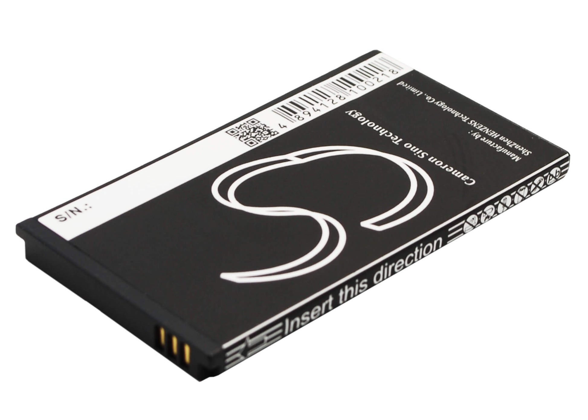 3.7V, 1250mAh, Li-ion Battery fits Zte, Score M, X500m, 4.625Wh