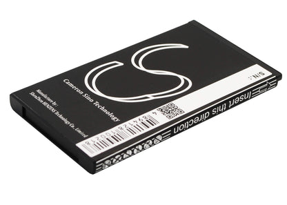 3.7V, 1250mAh, Li-ion Battery fits Zte, Score M, X500m, 4.625Wh