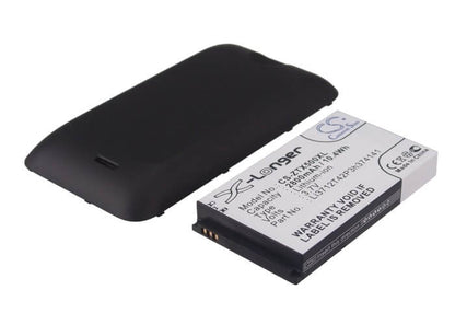 3.7V, 2800mAh, Li-ion Battery fits Zte, Score M, X500, 10.36Wh