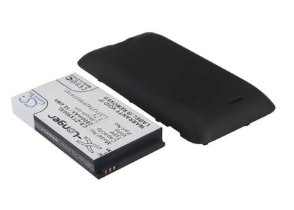 3.7V, 2800mAh, Li-ion Battery fits Zte, Score M, X500, 10.36Wh