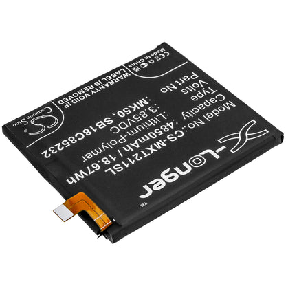 3.85V, 4850mAh, Li-Polymer Battery fits Motorola, Moto G 5g, Moto G 5g 2021, 18.6725Wh