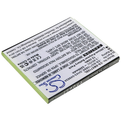 3.85V, 3200mAh, Li-Polymer Battery fits Samsung, Galaxy Xcover Pro, Sm-g715, 12.32Wh
