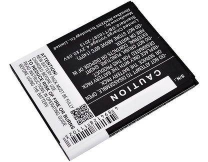 3.7V, 1900mAh, Li-ion Battery fits Archos, 50b Platinum, 7.03Wh