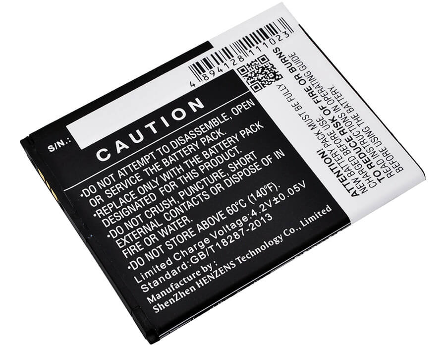 3.7V, 1900mAh, Li-ion Battery fits Archos, 50b Platinum, 7.03Wh