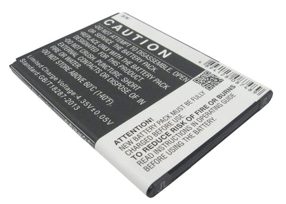 Mobile, Smartphone 3.8V, 2300mAh, Li-ion Battery fits Allstar, Straight Talk, Z818g, 8.74Wh