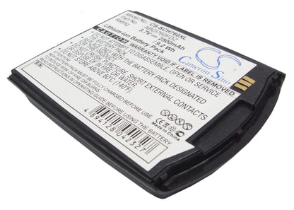 3.7V, 2500mAh, Li-ion Battery fits Samsung, Sch-i760, 9.25Wh