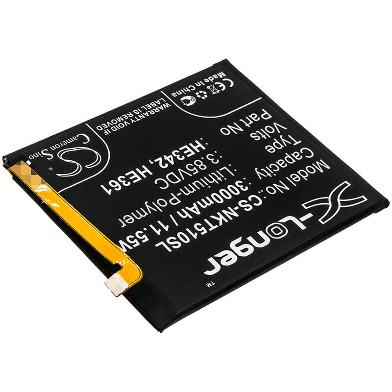 3.85V, 3000mAh, Li-Polymer Battery fits Casper, Via P3, 11.55Wh