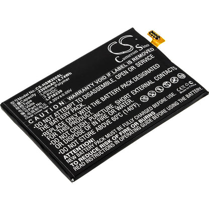 3.8V, 2300mAh, Li-Polymer Battery fits Hisense, D2-m, 8.74Wh