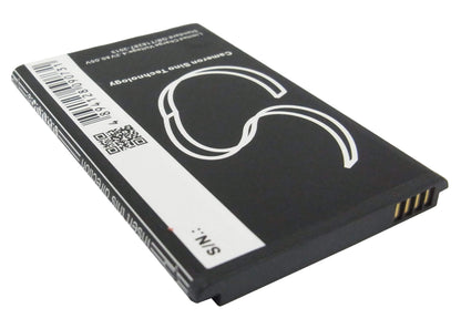 3.7V, 1650mAh, Li-ion Battery fits Nokia, Nokia Xl, Rm-1030, 6.105Wh