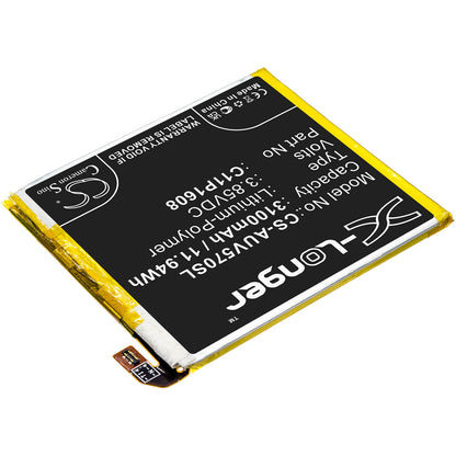 3.85V, 3100mAh, Li-Polymer Battery fits Asus, A002a, V570kl, 11.935Wh