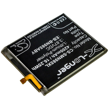 3.87V, 4200mAh, Li-Polymer Battery fits Samsung, Galaxy Note 20 Ultra, Galaxy Note 20 Ultra Uw 5g, 16.254Wh