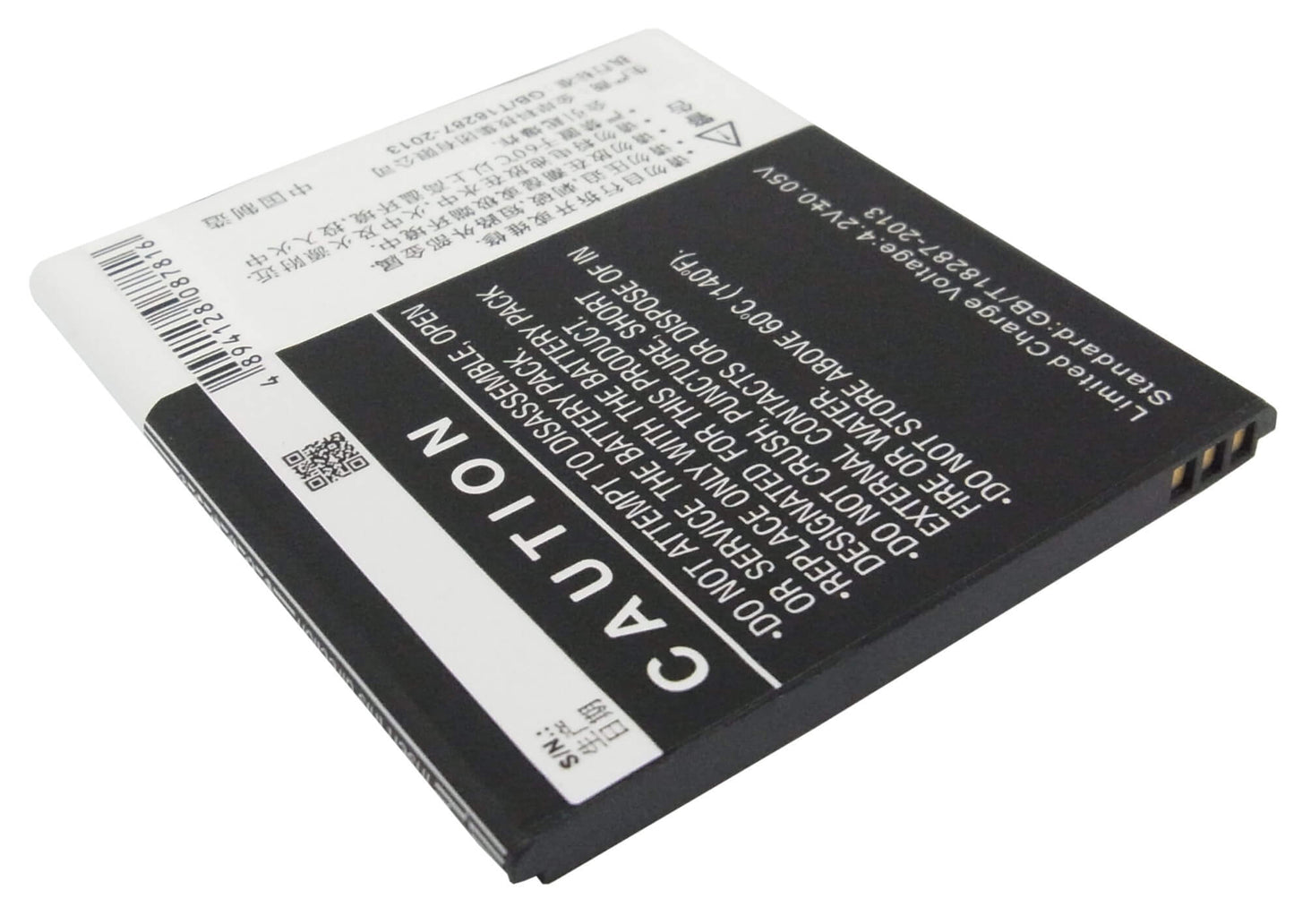 3.7V, 2000mAh, Li-ion Battery fits Zte, U887, 7.4Wh