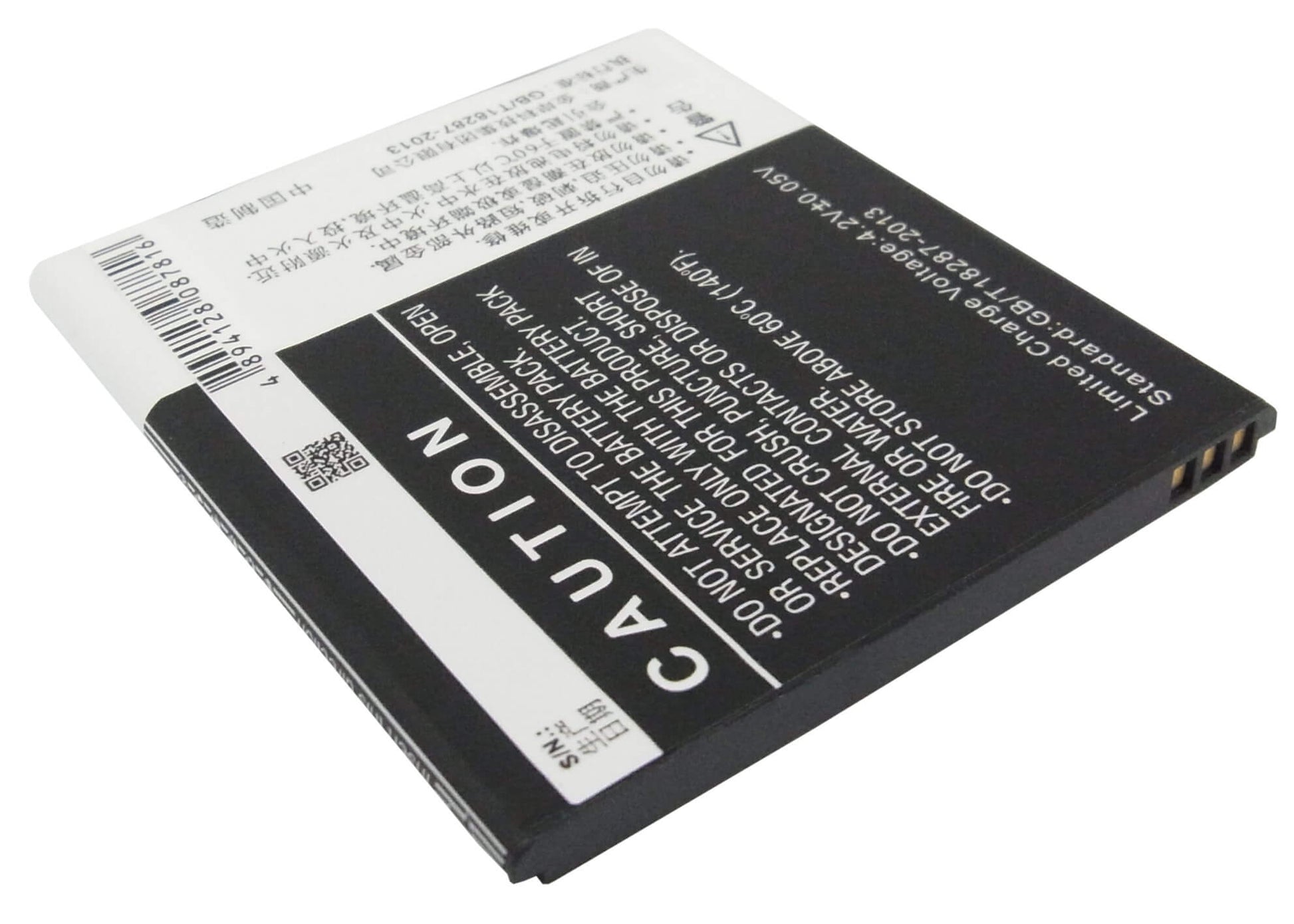 3.7V, 2000mAh, Li-ion Battery fits Zte, U887, 7.4Wh